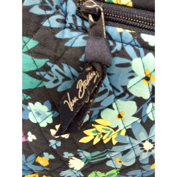 Vera Bradley Women's Retired Midnight Blue Crossbody Hipster Floral Bag - Picture 4 of 4